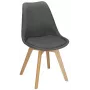 NO NAME Silla de comedor NEGRO DC0022 47X41X82