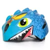Wozinsky casco de bicicleta infantil, motivo de dragón, ligero, 50-54 cm, azul