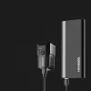 Rockbros RHL1600 Luz frontal para bicicleta 1600 lúmenes con alimentación externa USB-C – Negro