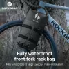 ROCKBROS AS-156 Bolsa impermeable para horquilla de bicicleta 7L Negro