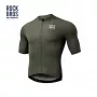 ROCKBROS Hombre ROAD TO SKY Maillot de ciclismo de manga corta - Verde, Talla L