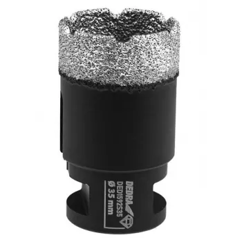 DEDRA Corona de diamante soldada al vacío M14 35 mm