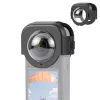 PULUZ Protección de objetivo para Insta360 X4 – cristal óptico, pack de 2 (PU975)