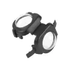 PULUZ Protección de objetivo para Insta360 X4 – cristal óptico, pack de 2 (PU975)