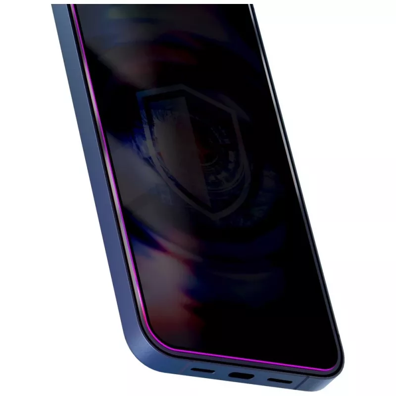 3MK HardGlass MaxPrivacy Cristal de privacidad con aplicador para Apple iPhone 17 Pro negro