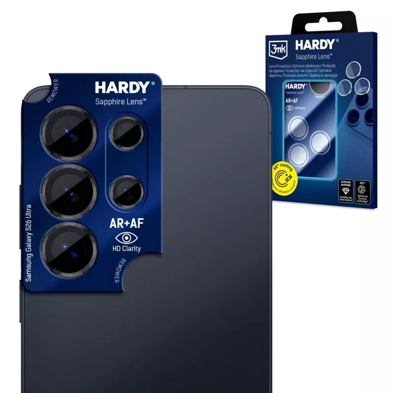 3MK PROTECTION Samsung Galaxy S26 Ultra - 3mk Hardy Lente zafiro