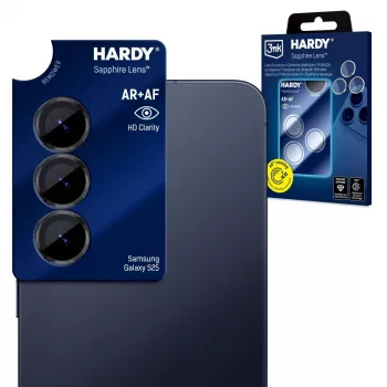 3MK PROTECTION Samsung Galaxy S25 - 3mk Hardy Lente zafiro