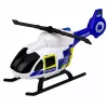LEAN TOYS Set de policía helicóptero moto coche de policía luces sonidos 1:32