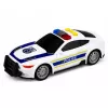 LEAN TOYS Set de policía helicóptero moto coche de policía luces sonidos 1:32