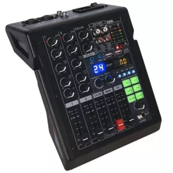 DNA EF-MIX 4 USB MP3 Bluetooth Mezclador de audio analógico