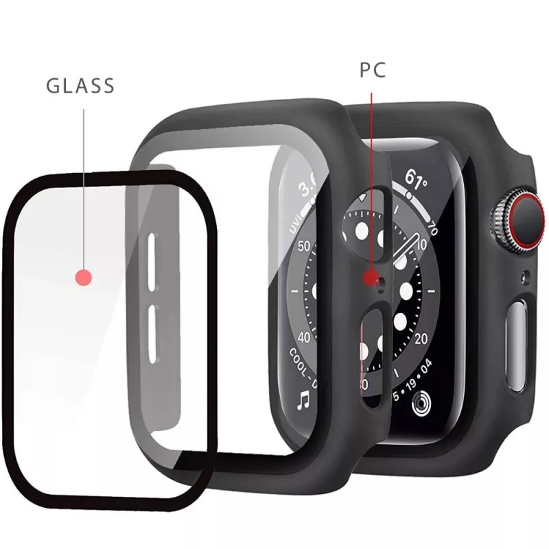 Tech-Protect Defense360 Funda para Apple Watch 4/5/6/SE/1/2/3 (44mm) negra