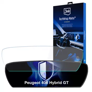 3MK PROTECTION TechWrap lámina protectora mate para el salpicadero para Peugeot 408 Hybrid GT