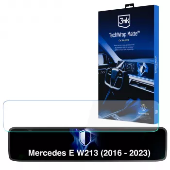 3MK PROTECTION Mercedes E W213 (2016 - 2023) - 3mk TechWrap lámina protectora mate de pantalla para la pantalla central