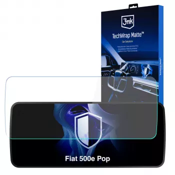 3MK PROTECTION Fiat 500e Pop (2025 - ) - 3mk TechWrap mate pantalla central