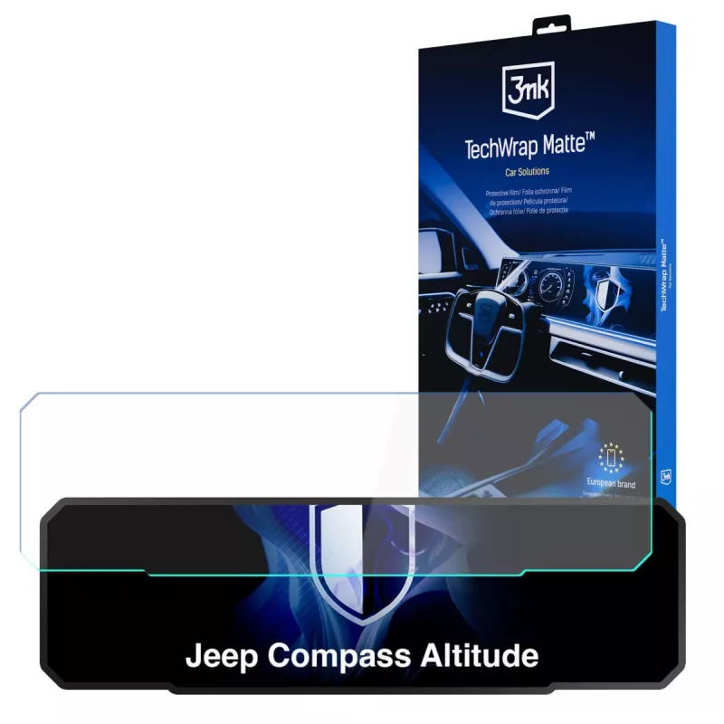 3MK PROTECTION Jeep Compass Altitude (2026 - ) - 3mk TechWrap lámina protectora mate para la pantalla central