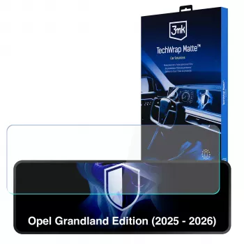 3MK PROTECTION Opel Grandland Edition (2025-2026) 3mk TechWrap lámina protectora mate de pantalla para la pantalla central