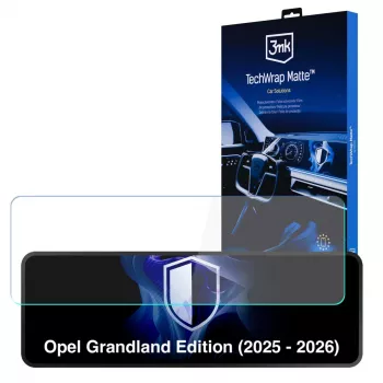 3MK PROTECTION Opel Grandland Edition (2025-2026) 3mk TechWrap lámina protectora mate de pantalla para la pantalla central