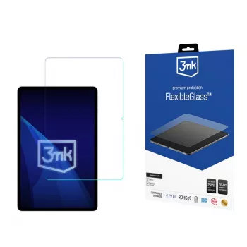 3MK PROTECTION FlexibleGlass lámina protectora de pantalla para Honor Pad 20 12.1 / tablets de hasta 13 pulgadas - cristal híbrido, 7H, oleófoba, cobertura total, instalación sencilla