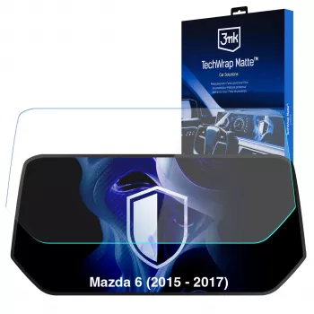 3MK PROTECTION Mazda 6 (2015-2017) - 3mk TechWrap protector mate de pantalla para la consola central