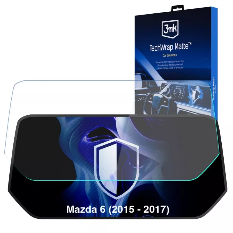 3MK PROTECTION Mazda 6 (2015-2017) - 3mk TechWrap protector mate de pantalla para la consola central