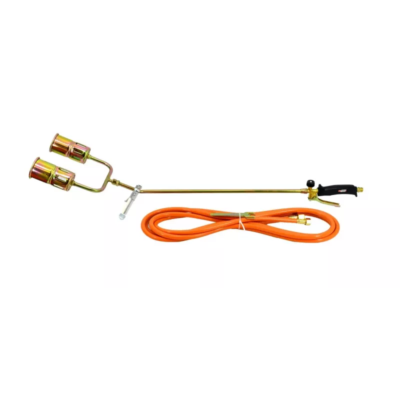 AWTOOLS AW13855 soplete de gas – encendido piezoeléctrico quemador de soldadura blanda y fuerte a butano, 1300°C, EN417