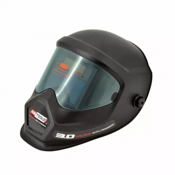 AWTOOLS AW casco de soldadura Auto LYG-4S | máscara de soldadura de oscurecimiento automático con modo esmerilado, DIN 9-13, gran campo de visión