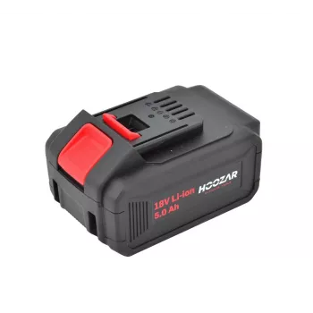 Hoozar batería de litio deslizante 18V 5.0Ah BP50 con indicador LED de carga