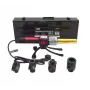 AWTOOLS termofusora 1200W para tubos PVC PP PE PB PPR, 16-32mm, 4 pares de boquillas, termostato ajustable, carcasa metálica