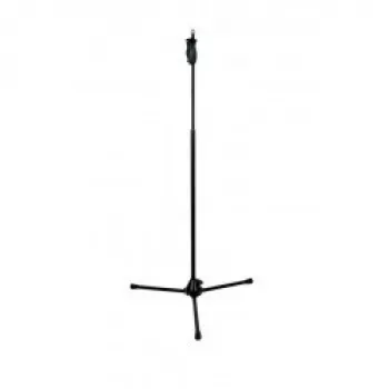 Hamilton KB241M Pie de micrófono recto con altura ajustable, Negro