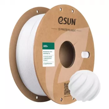 ESUN ABS+ Filamento para impresora 3D 1,75 mm blanco frío Bobina de 1 kg