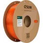eSUN PETG+ Filamento 1,75 mm naranja transparente 1 kg Bobina de papel