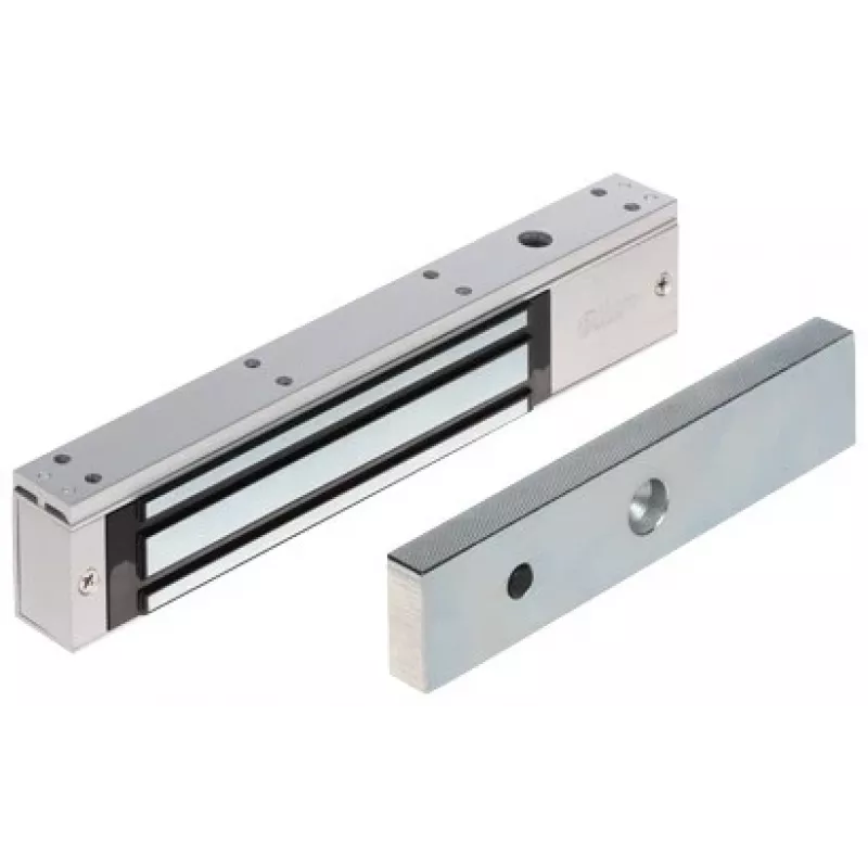 Dahua Technology DHI-ASF280A-V1 Cerradura electromagnética, 280 kg de fuerza de retención, DC 12/24V, montaje en superficie, aleación de aluminio, para control de acceso