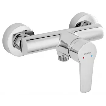 FERRO Rennto BNT7 Grifo de ducha cromado con mando monomando