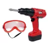 LEAN TOYS DIY Set de herramientas de manitas con taladro y martillo 35 piezas Juguete educativo