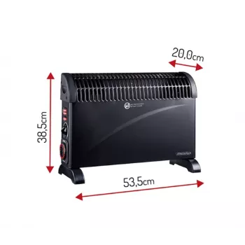 Adler Convector eléctrico MESKO MS 7741b Negro