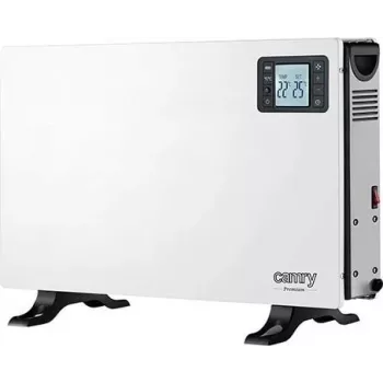 Adler CAMRY CR 7739 Convector eléctrico 2000W termostato digital, temporizador 24h, mando a distancia, montaje en pared