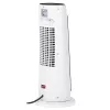Adler AD 7738 Calefactor cerámico 2000W con mando a distancia, Blanco