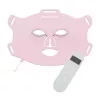 Medivon Mascarilla facial LED Lumi Fit – Fototerapia de 7 colores con 192 LEDs, mando a distancia inalámbrico, recargable