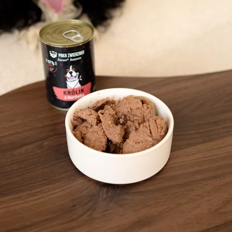 Paka Zwierzaka Seventh Heaven Alimento completo para conejos adultos con conejo y arándano, 400g