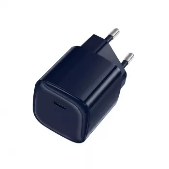 Crong NEO GaN Cargador de pared 40W USB-C PD 3.2 con AVS - Azul marino