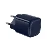 Crong NEO GaN Cargador de pared 40W USB-C PD 3.2 con AVS - Azul marino