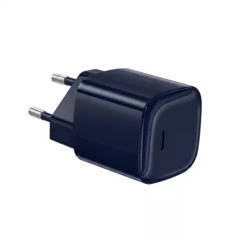 Crong NEO GaN Cargador de pared 40W USB-C PD 3.2 con AVS - Azul marino