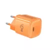 Crong NEO Cargador GaN 40W USB-C PD 3.2 con AVS (Naranja)