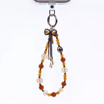 Crong Colgante para móvil Lanyard - Lazo dorado