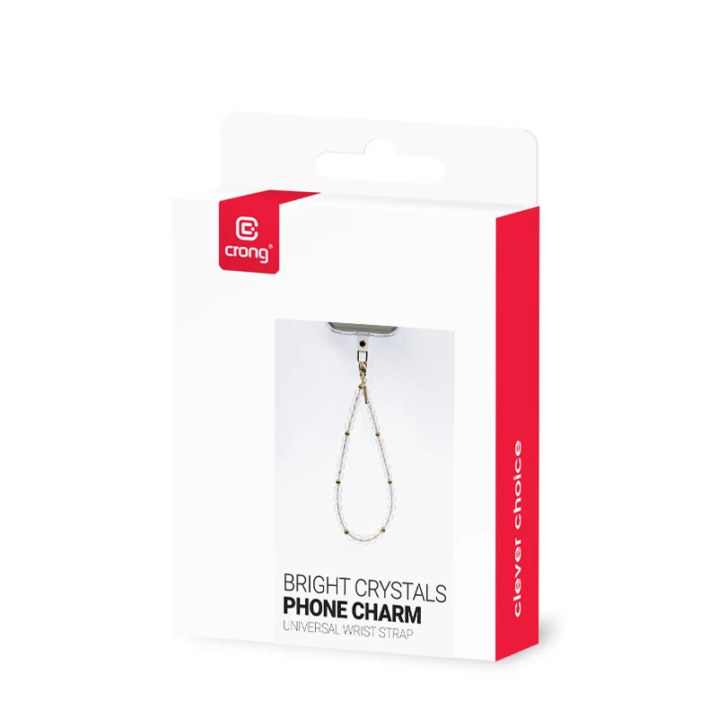 Crong Phone Charm - Cordón con cristales luminosos