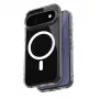 Crong Hybrid Clear Magnetic Case para Google Pixel 11 - Compatible con MagSafe, transparente