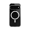 Crong Hybrid Clear Magnetic Case para Google Pixel 11 - Compatible con MagSafe, transparente