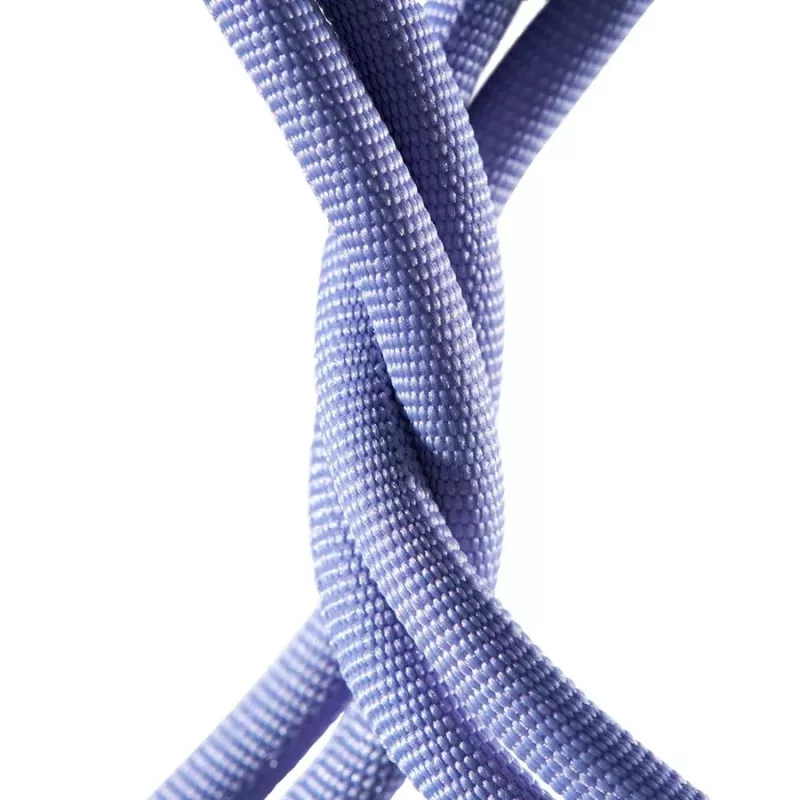 Cable Baseus Crystal Shine Lightning a USB-A 1,2 m morado, carga rápida 2,4 A