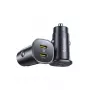 Baseus GoTrip 2x USB-C 30W Cargador de coche, 12-24 V, negro
