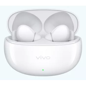 VIVO Buds Pro auriculares inalámbricos con cancelación activa de ruido, Bluetooth 5.2, aptX Adaptive, 29h de batería, IP52, blanco